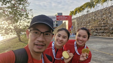 350km dưới nắng gió Rayong để chạm khoảnh khắc vàng đầu tiên của Việt Nam ở SEA Games 33