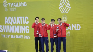 Bơi Việt Nam giành thêm 2 huy chương vàng và 1 huy chương đồng SEA Games 33