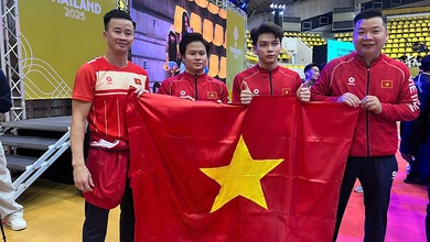 Đặng Ngọc Xuân Thiện hoàn tất cú "hat-trick Vàng" SEA Games 33