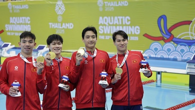 Link trực tiếp môn bơi SEA Games 33 chiều 12/12: Chờ vàng từ Huy Hoàng