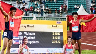 Điền kinh Việt Nam trả nợ kỷ lục Thái Lan nội dung 4x400m SEA Games
