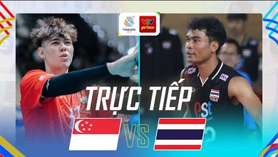 Link trực tiếp bóng chuyền nam SEA Games 33: Thái Lan vs Singapore