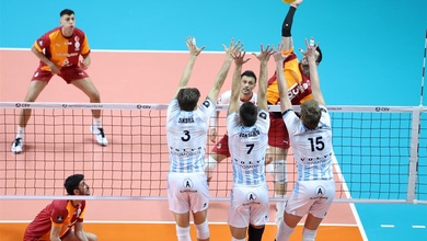 Galatasaray vượt ải Knack Roeselare trong trận cầu 5 set nghẹt thở tại Champions League