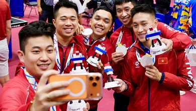 Những khoảnh khắc đáng nhớ của bóng bàn Việt Nam trong ngày thi đấu chung kết SEA Games 33