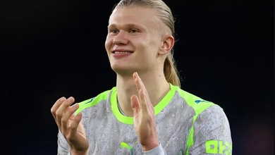 Haaland lập kỷ lục ghi bàn mới cho chính mình