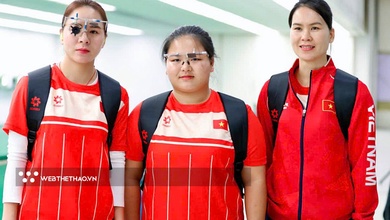 Trịnh Thu Vinh cùng đồng đội "bắn thủng" kỷ lục 10m súng hơi ngắn SEA Games