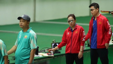 Trực tiếp SEA Games 33 sáng ngày 15/12: Thu Vinh - Quang Huy lọt vào chung kết 10m súng ngắn hơi