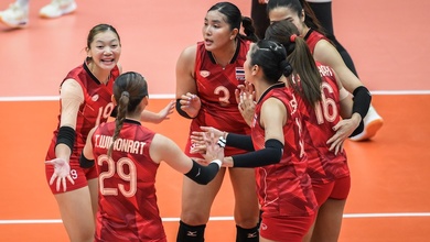 Bóng chuyền nữ Thái Lan đánh giá cao Việt Nam trước trận chung kết SEA Games 33