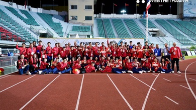 Liên đoàn thưởng 1 tỷ đồng cho đội tuyển điền kinh Việt Nam tại SEA Games 33