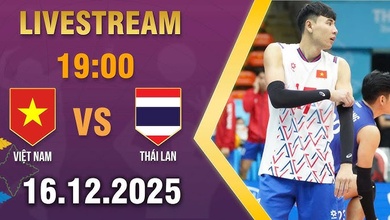 Link trực tiếp bóng chuyền SEA Games 33 hôm nay 16/12: Việt Nam vs Thái Lan