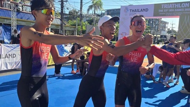 Trực tiếp SEA Games 33 sáng ngày 18/12: Việt Nam giành HCV Duathlon tiếp sức