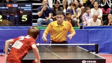 Nguyễn Anh Tú – Hy vọng vàng cuối cùng của bóng bàn Việt Nam tại SEA Games 33