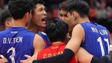 Bóng chuyền nam khép lại SEA Games 33 bằng trận thua nghiệt ngã