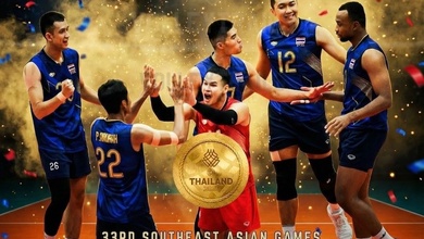 Thái Lan thắng nghẹt thở Indonesia, HCV bóng chuyền nam SEA Games đổi chủ