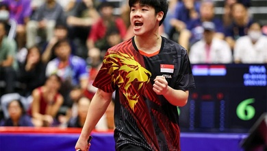 Izaac Quek của Singapore giành HCV đơn nam SEA Games, bảo vệ thành công ngôi vô địch