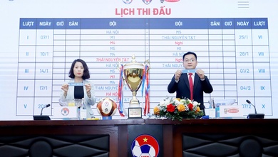Công bố tài trợ và bốc thăm xếp lịch thi đấu giải U19 nữ Quốc gia