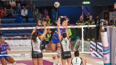 Vallefoglia gây bất ngờ khi đánh bại Milano Chieri trong trận derby