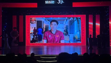 Đình Bắc dành nhiều lời cảm ơn đến CLB Quảng Nam khi giành Quả bóng Bạc