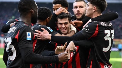 Nkunku nổ súng, AC Milan thắng lớn trong trận cuối cùng của năm 2025