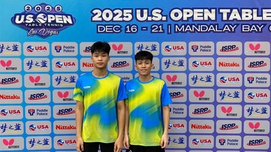 Bóng bàn Việt Nam ghi dấu ấn tại US Open với 3 HCB, 1 HCĐ