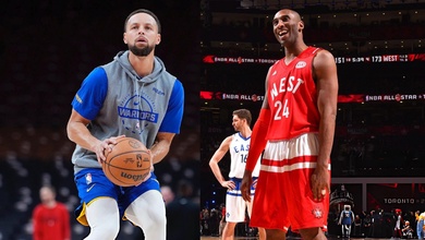 Stephen Curry tri ân Kobe Bryant bằng đôi giày đặc biệt trong trận đấu tại Toronto