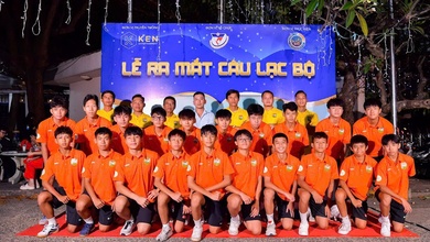 Bà Rịa – Vũng Tàu ra mắt CLB Bóng đá trẻ, hướng tới đào tạo bền vững