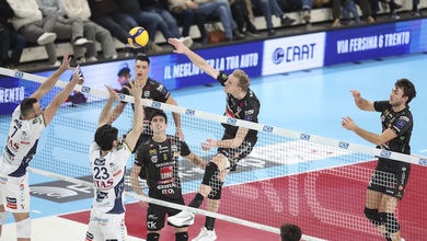 Piacenza và Trento giành chiến thắng ở lượt trận mở màn vòng 14 SuperLega Italia