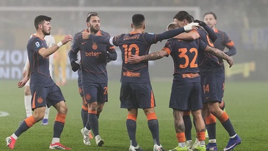 Bảng xếp hạng vòng 19 Serie A sau khi Inter Milan thắng và Napoli bị cầm hoà