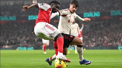 Bảng xếp hạng Ngoại hạng Anh sau khi Arsenal bị chia điểm