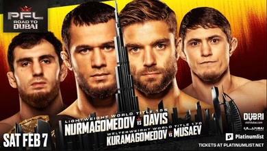 PFL chốt thẻ đấu Road to Dubai với hai trận tranh đai tâm điểm đầu năm 2026