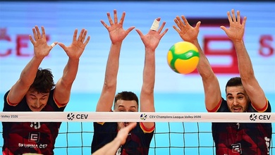 Ziraat Bankası áp đảo Berlin, Lublin thắng nghẹt thở trong loạt trận CEV Champions League