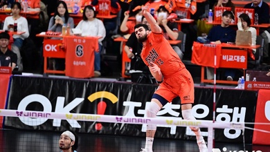 OK Savings Bank áp đảo Hyundai Capital, khẳng định “đối thủ kỵ giơ” tại V-League nam