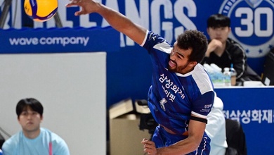 Samsung Fire & Marine quật ngã KEPCO sau 5 set nghẹt thở, Ahi bùng nổ với 35 điểm