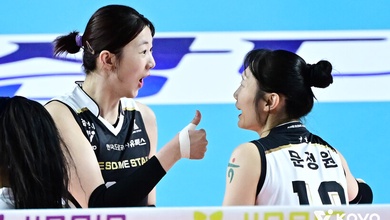 Korea Expressway thắng GS Caltex, nối dài mạch 11 trận toàn thắng trên sân nhà