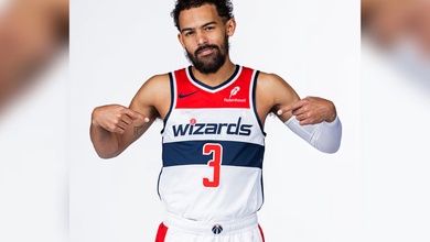 Diện mạo mới của Trae Young: Khoác áo số 3 tại Wizards nhưng chưa thể ra sân vì chấn thương?