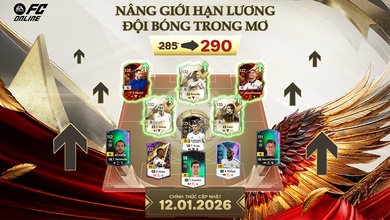 Tổng hợp những nội dung cập nhật FC Online ngày 12/1