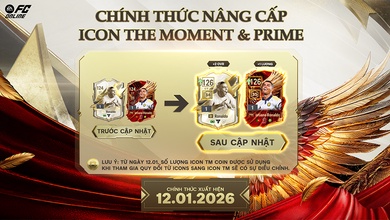 Bảo trì FC Online hôm nay 12/1: Cập nhật chỉ số mùa ITM