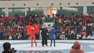 Lò Thị Phung càn quét giải Vô địch MMA Châu Á giành huy chương vàng