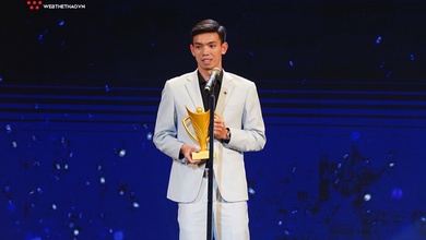 Danh sách Nam VĐV của năm đạt giải thưởng Cúp Chiến Thắng