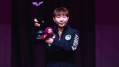 Zhu Yuling tạo dấu ấn lịch sử tại WTT Champions Doha 2026