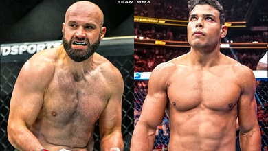 Paulo Costa lên hạng bán nặng, đối đầu sát thủ bất bại Azamat Murzakanov