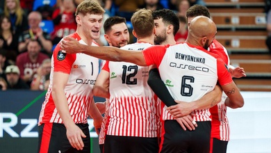 Resovia giành chiến thắng tưng bừng trên sân khách tại PlusLiga