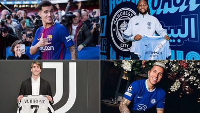 10 cầu thủ có giá cao nhất mọi thời đại trong kỳ chuyển nhượng mùa đông