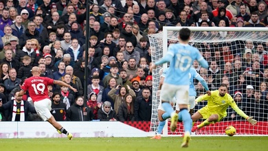 Bảng xếp hạng Ngoại hạng Anh vòng 22 sau khi MU đánh bại Man City
