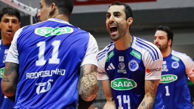 Sada Cruzeiro khẳng định sức mạnh, quét sạch Sesi Bauru 3-0