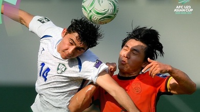 U23 Trung Quốc thắng sốc Uzbekistan, chạm trán Việt Nam ở bán kết