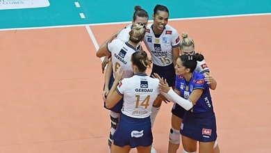 Gerdau Minas áp đảo Fluminense trong trận đấu tâm điểm bóng chuyền Brazil