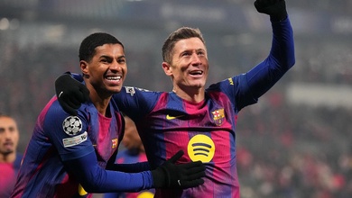 Lewandowski tạo dấu mốc trong ngày Barcelona hạ gục đội bóng không thi đấu suốt 2 tháng