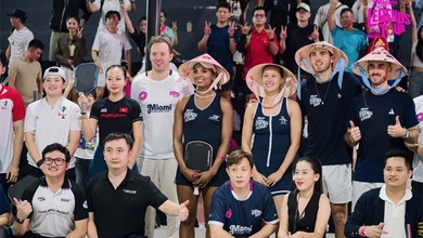 Tay vợt số 1 thế giới đến TP.HCM, pickleball Việt Nam bước vào giai đoạn tăng trưởng nóng