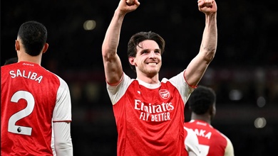 Arsenal vs Leeds: Rice trở thành cầu thủ trẻ thứ 5 đạt được cột mốc đáng kinh ngạc ở Ngoại hạng Anh